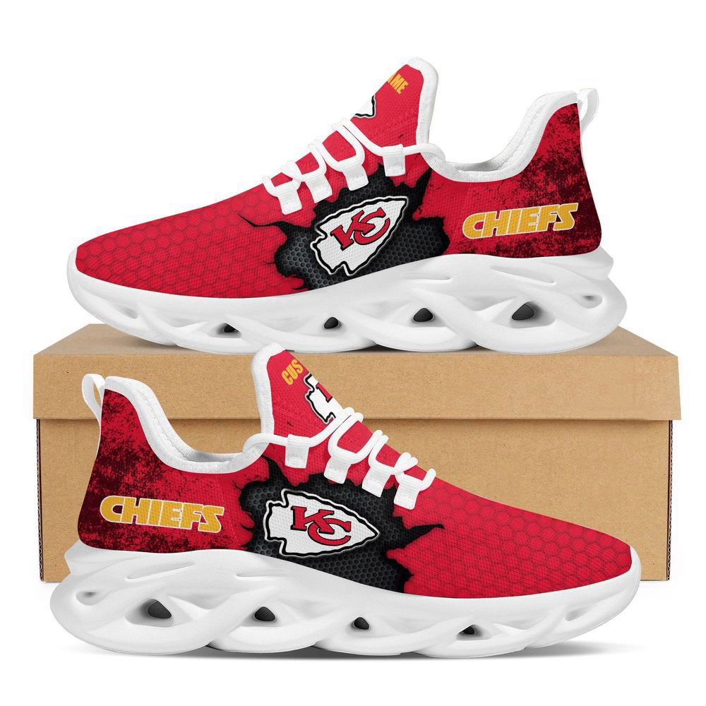 Sportswearmerch Kansas City Chiefs NFL Max Soul Shoes Sneakers For Men And Women