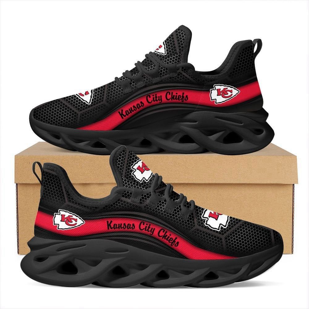 Sportswearmerch Kansas City Chiefs NFL Max Soul Shoes Sneakers For Men And Women