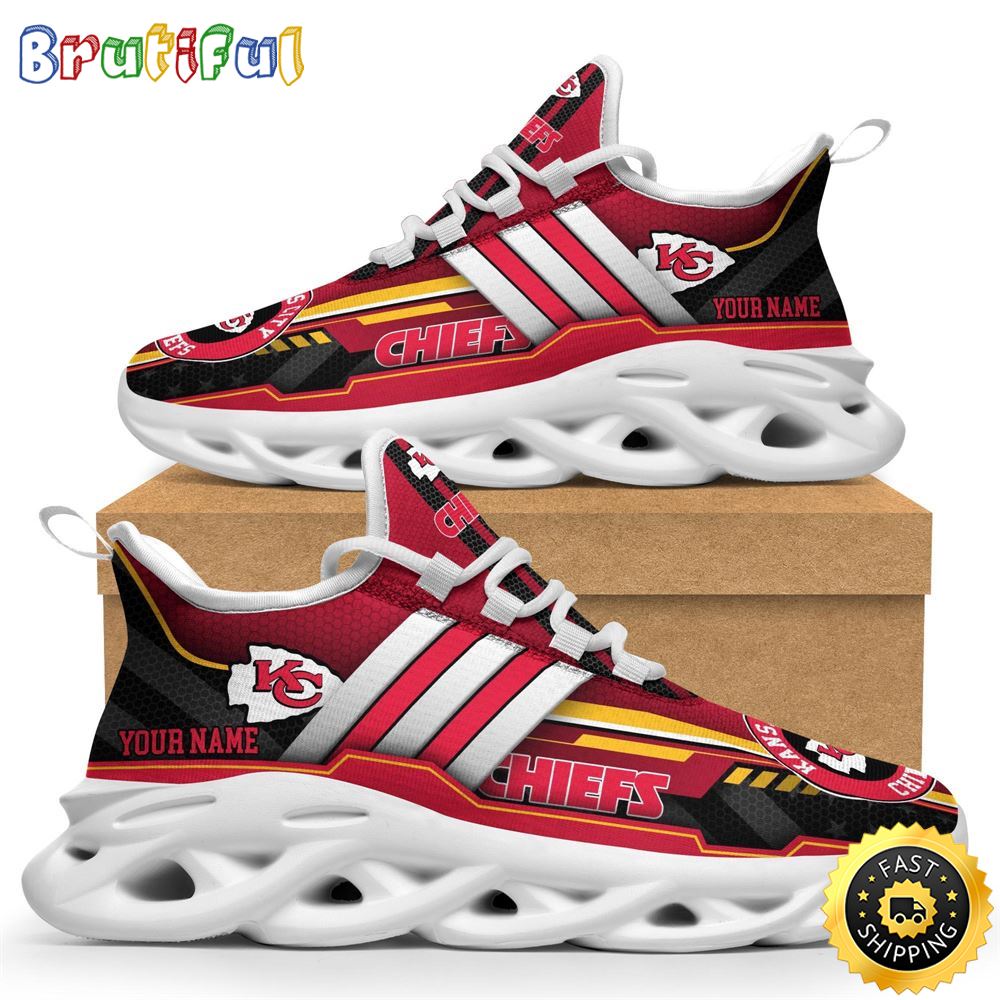 Sportswearmerch Kansas City Chiefs NFL Sneaker Max Soul Shoes For Fan
