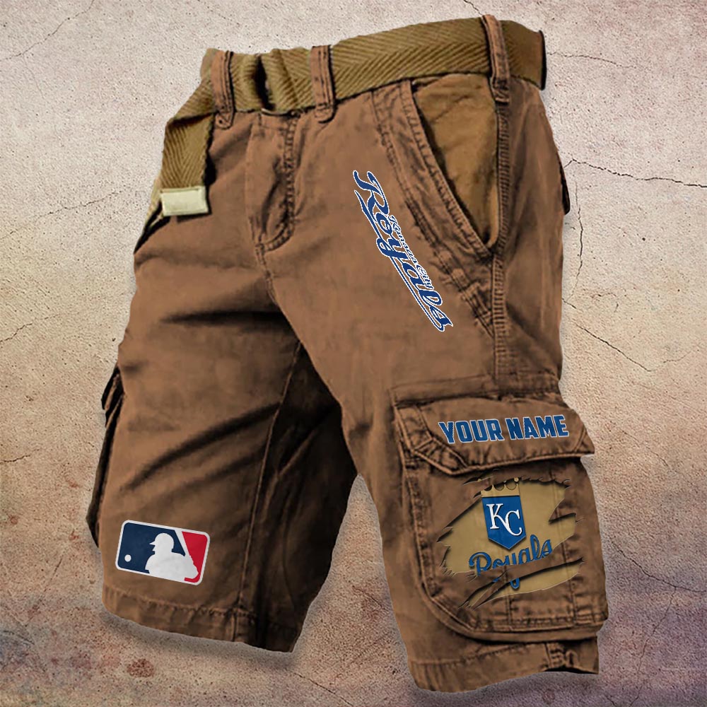 Sportswearmerch Kansas City Royals MLB Denim Short For Fan