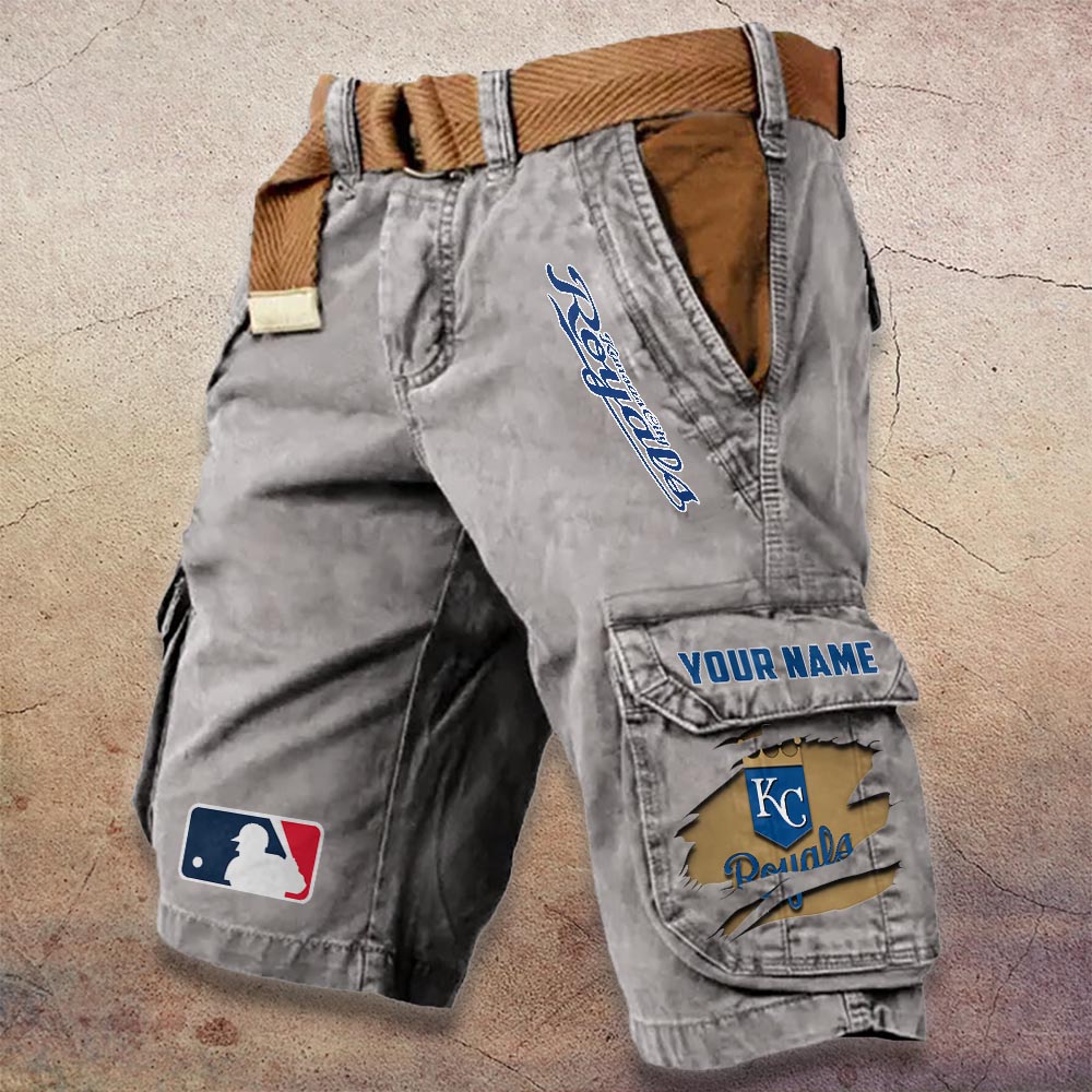 Sportswearmerch Kansas City Royals MLB Denim Short For Fan