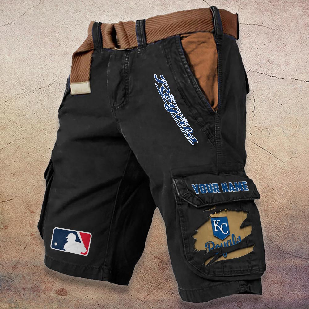 Sportswearmerch Kansas City Royals MLB Denim Short For Fan