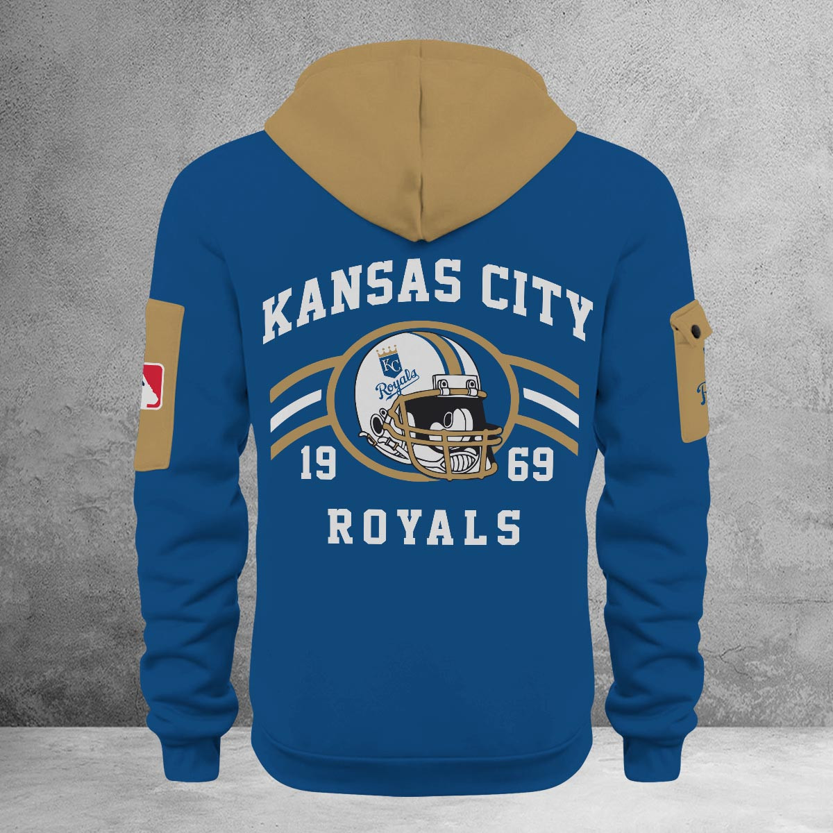 Sportswearmerch Kansas City Royals MLB Half Zip Hoodie Personalized For Fan
