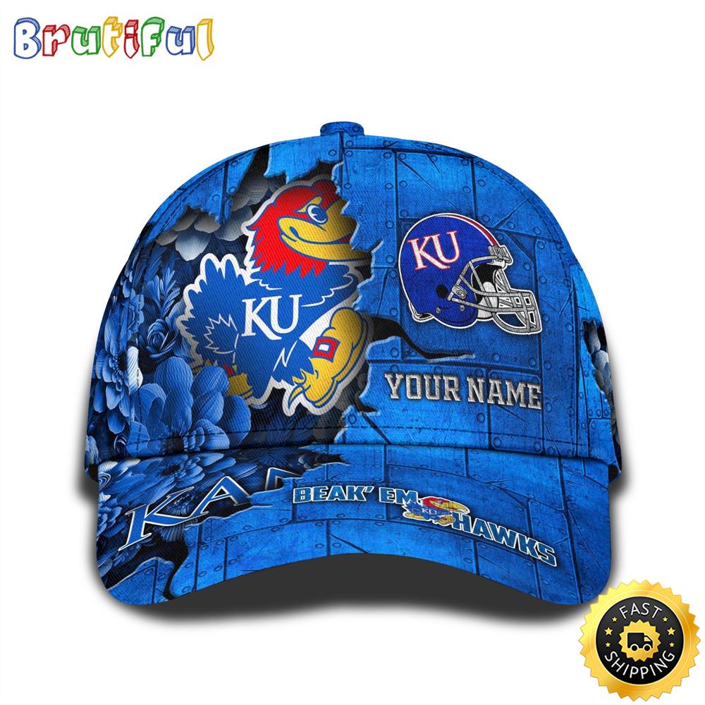 Sportswearmerch Kansas Jayhawks NCAA Classic Cap For Fan