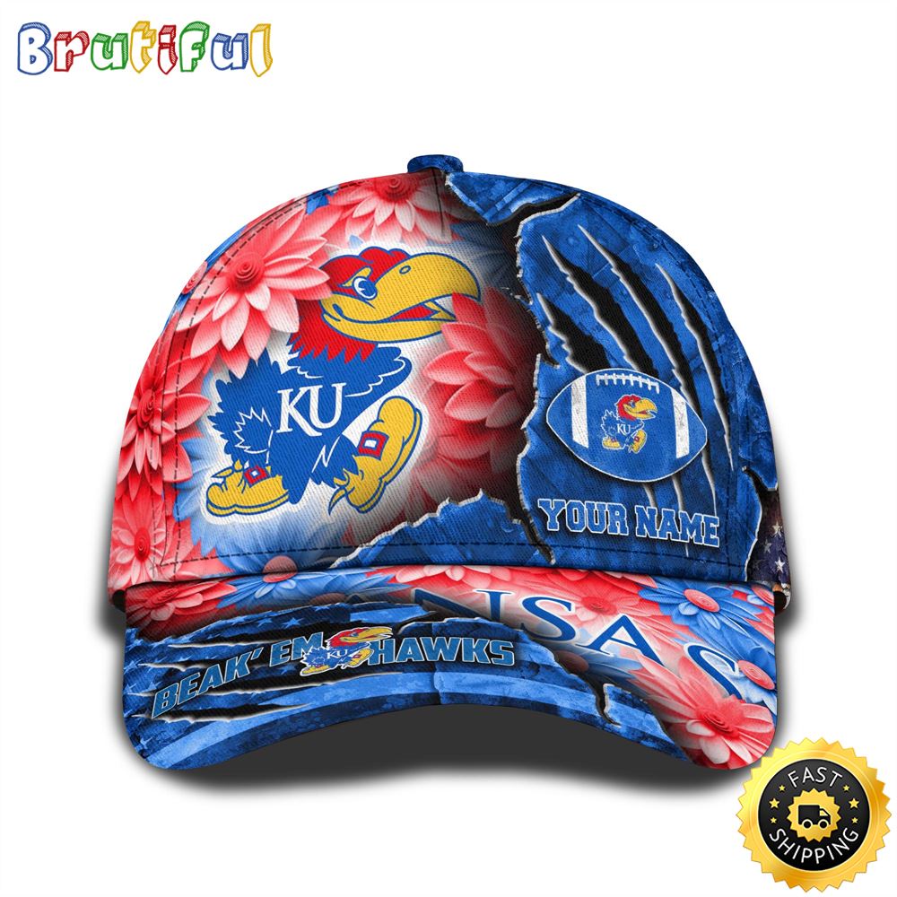Sportswearmerch Kansas Jayhawks NCAA Classic Cap For Fan