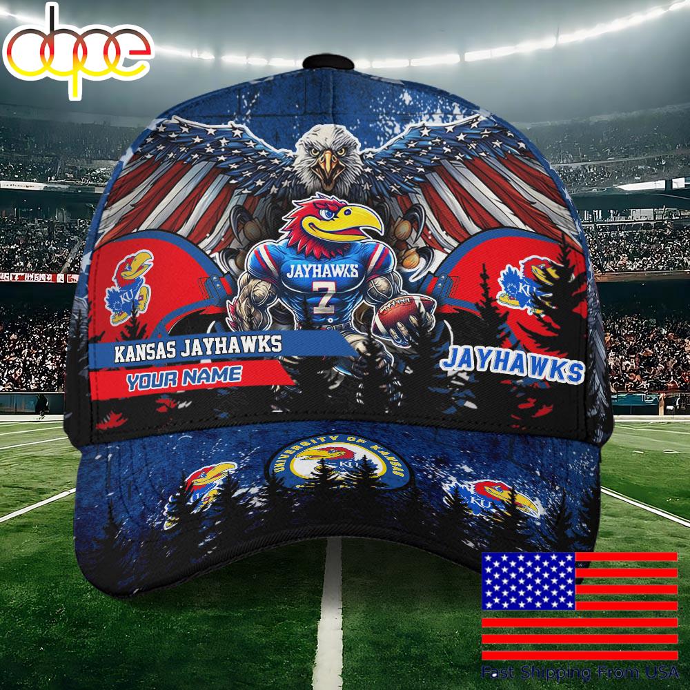 Sportswearmerch Kansas Jayhawks NCAA Classic Cap For Fan