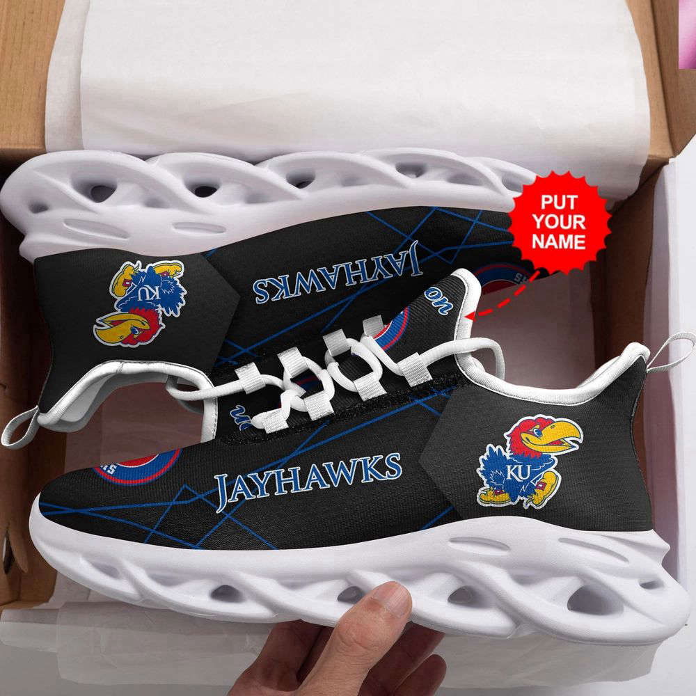 Sportswearmerch Kansas Jayhawks NCAA Max Soul Shoes Sneakers For Men And Women