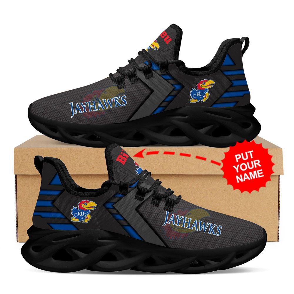 Sportswearmerch Kansas Jayhawks NCAA Max Soul Shoes Sneakers For Men And Women