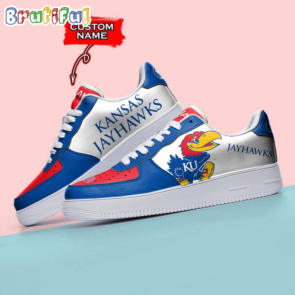 Sportswearmerch Kansas Jayhawks NCAA Sporty Air Low-Top Shoes For Men And Women