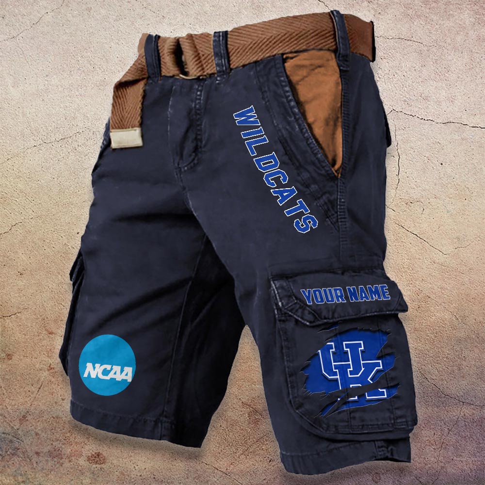 Sportswearmerch Kentucky Wildcats NCAA Denim Short For Fan