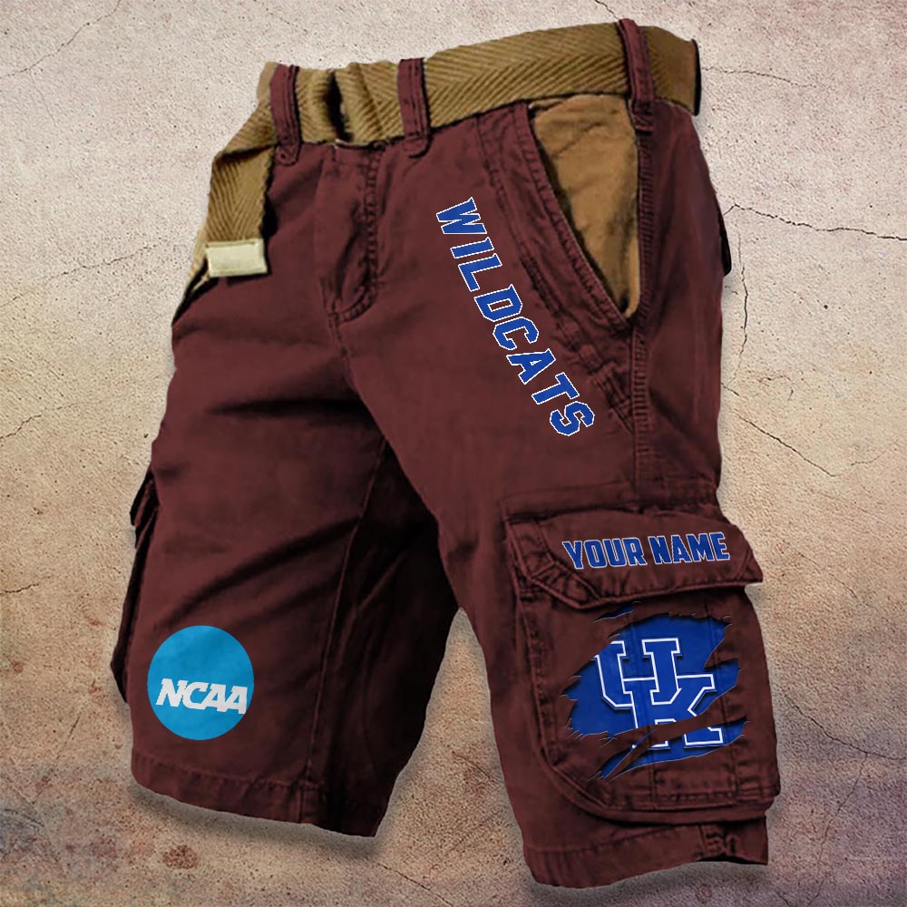 Sportswearmerch Kentucky Wildcats NCAA Denim Short For Fan