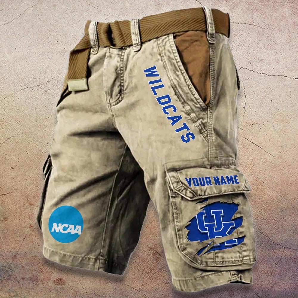 Sportswearmerch Kentucky Wildcats NCAA Denim Short For Fan