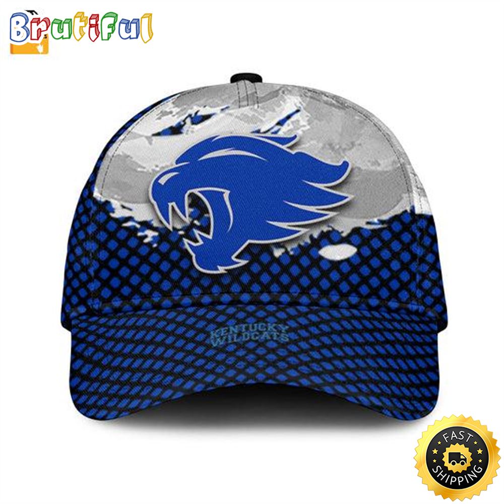 Sportswearmerch Kentucky Wildcats NCAA Grunge Classic Cap For Fan