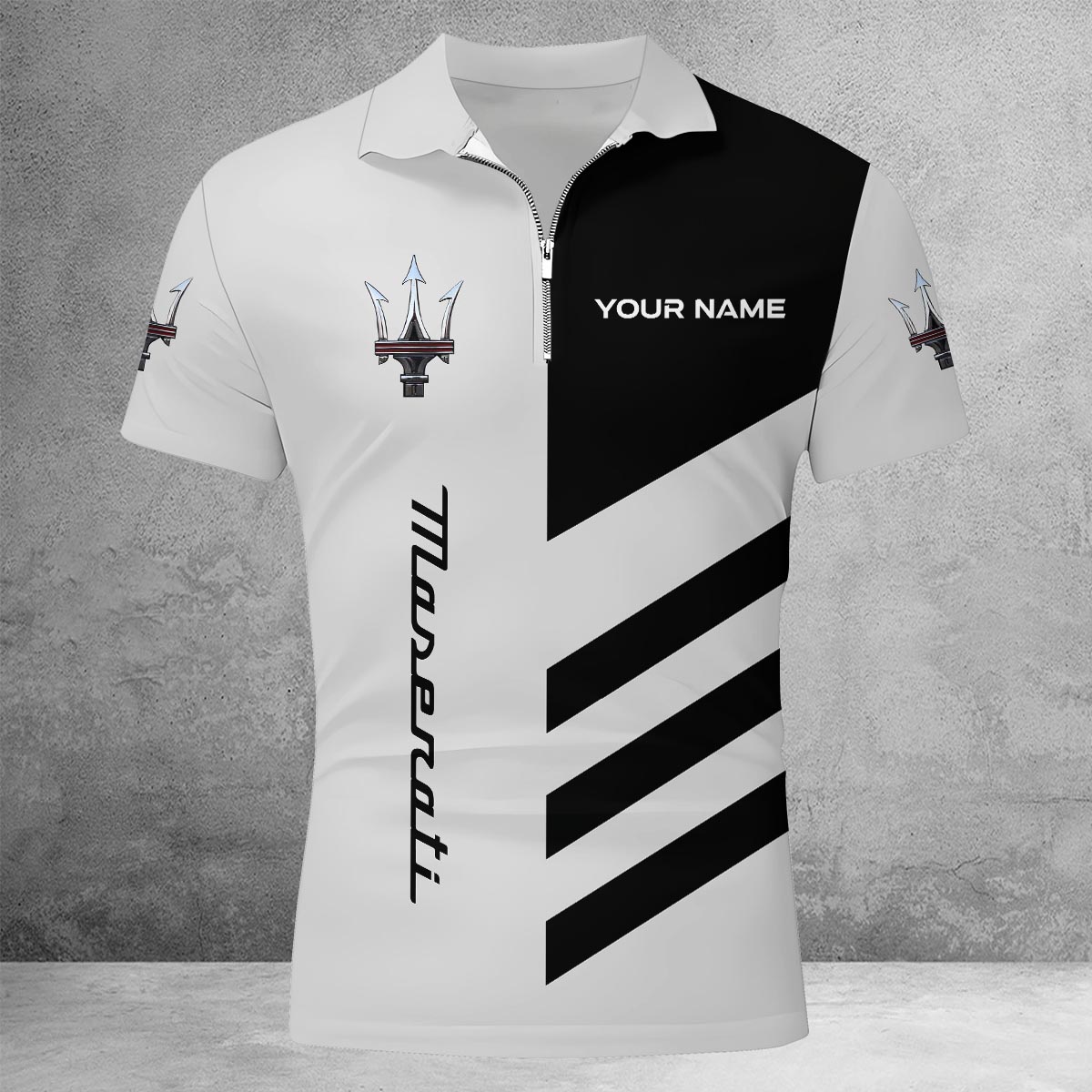 Sportswearmerch Kentucky Wildcats NCAA Lapel Zip Polo Shirt For Fan