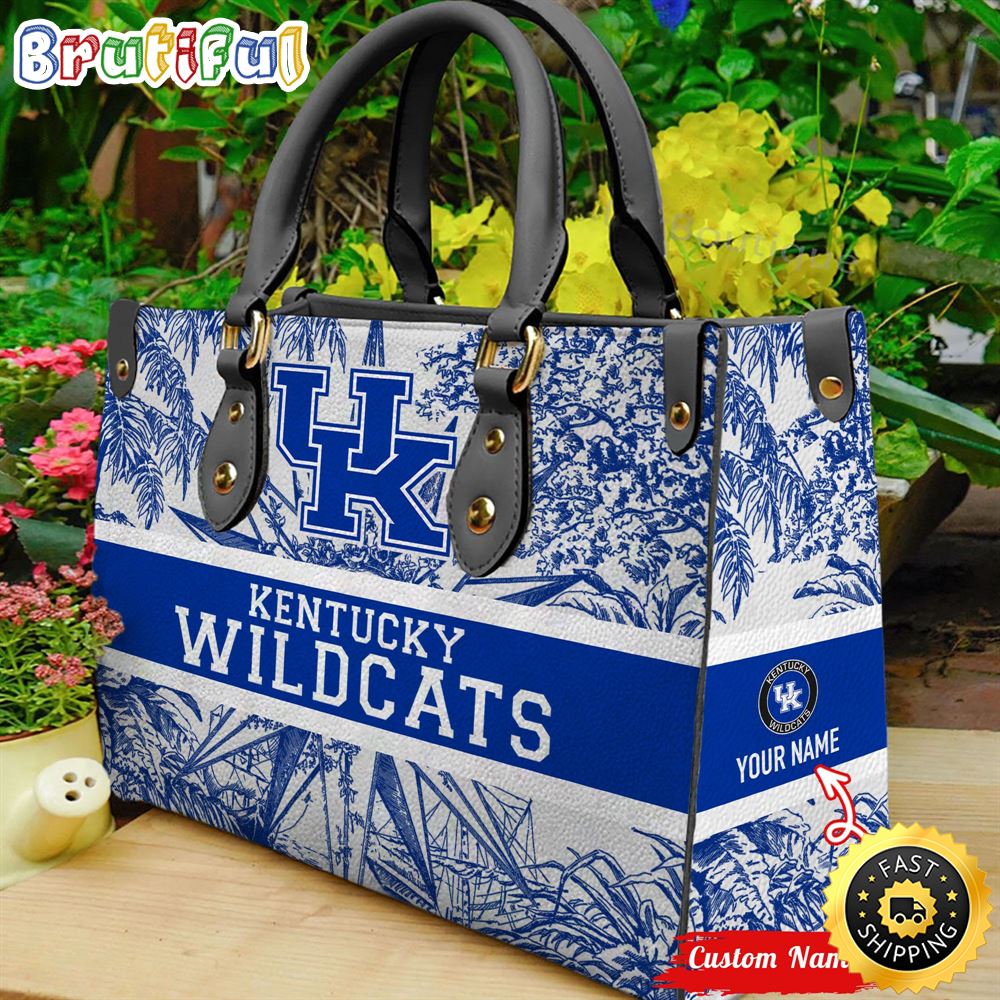 Sportswearmerch Kentucky Wildcats NCAA Leather HandBag For Fan
