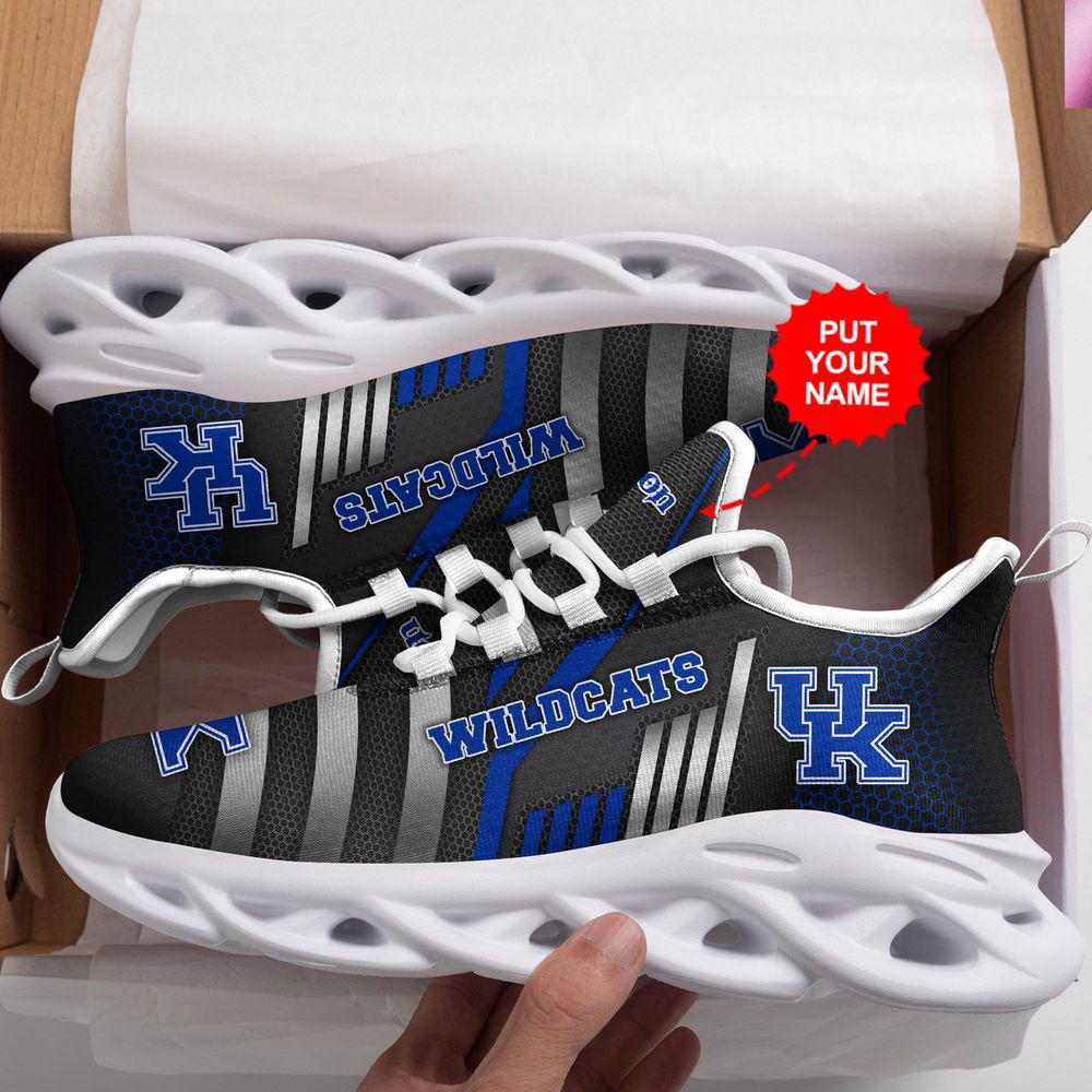 Sportswearmerch Kentucky Wildcats NCAA Stripe Max Soul Shoes Sneakers For Men And Women