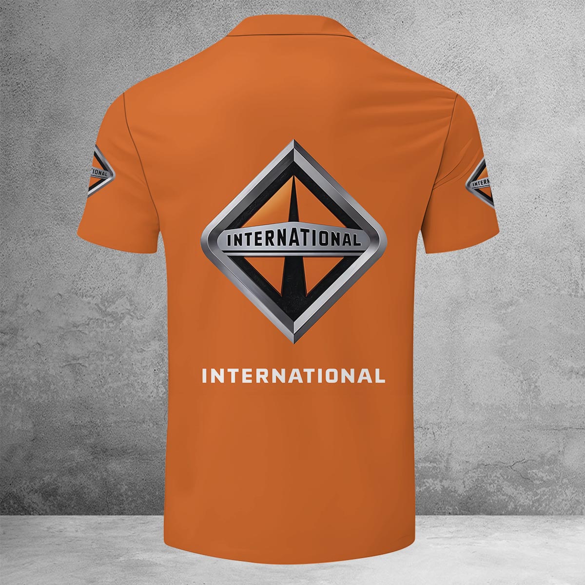 Sportswearmerch Kenworth Truck Lapel Zip Polo Shirt For Fan