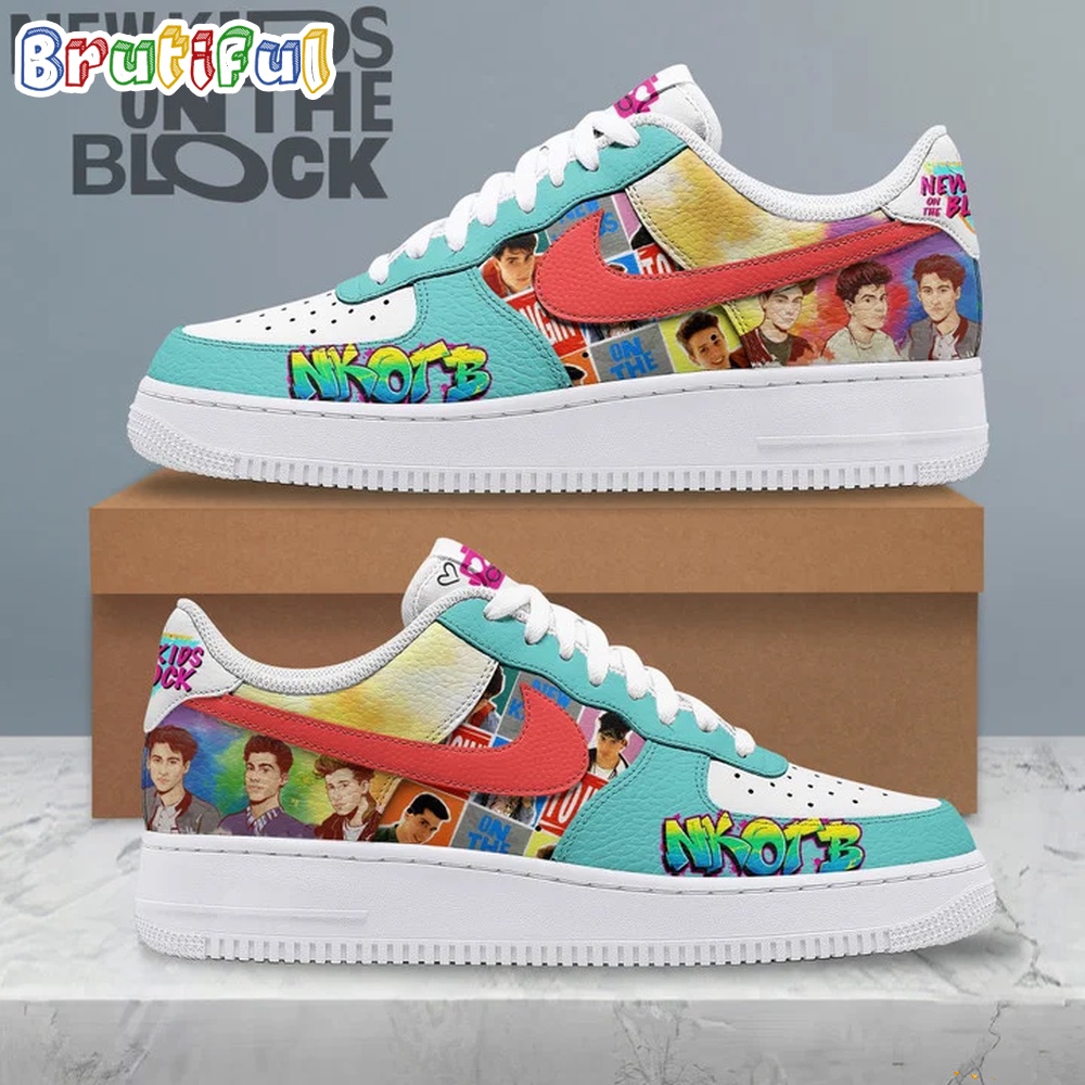 Sportswearmerch Kids On the Block Music Air Low-Top Shoes For Men And Women