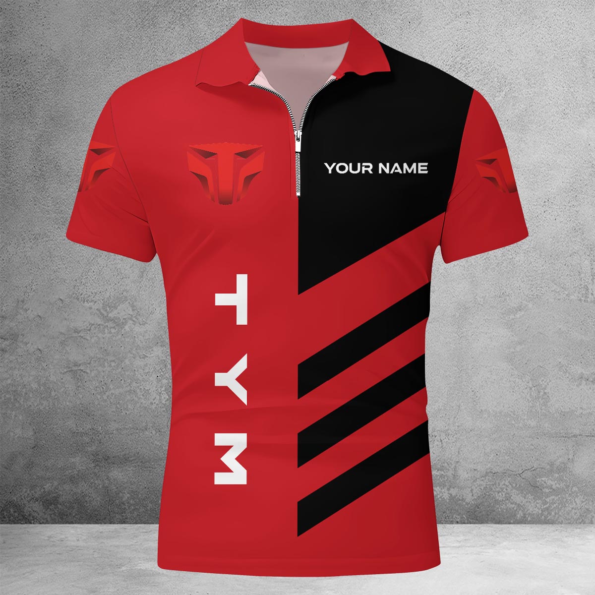 Sportswearmerch Kubota Tractor Lapel Zip Polo Shirt For Fan