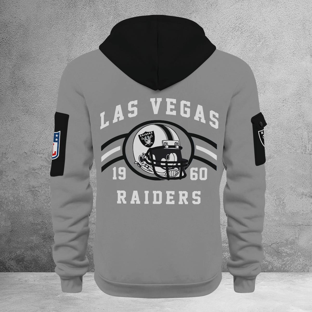 Sportswearmerch Las Vegas Raiders NFL Half Zip Hoodie For Fan