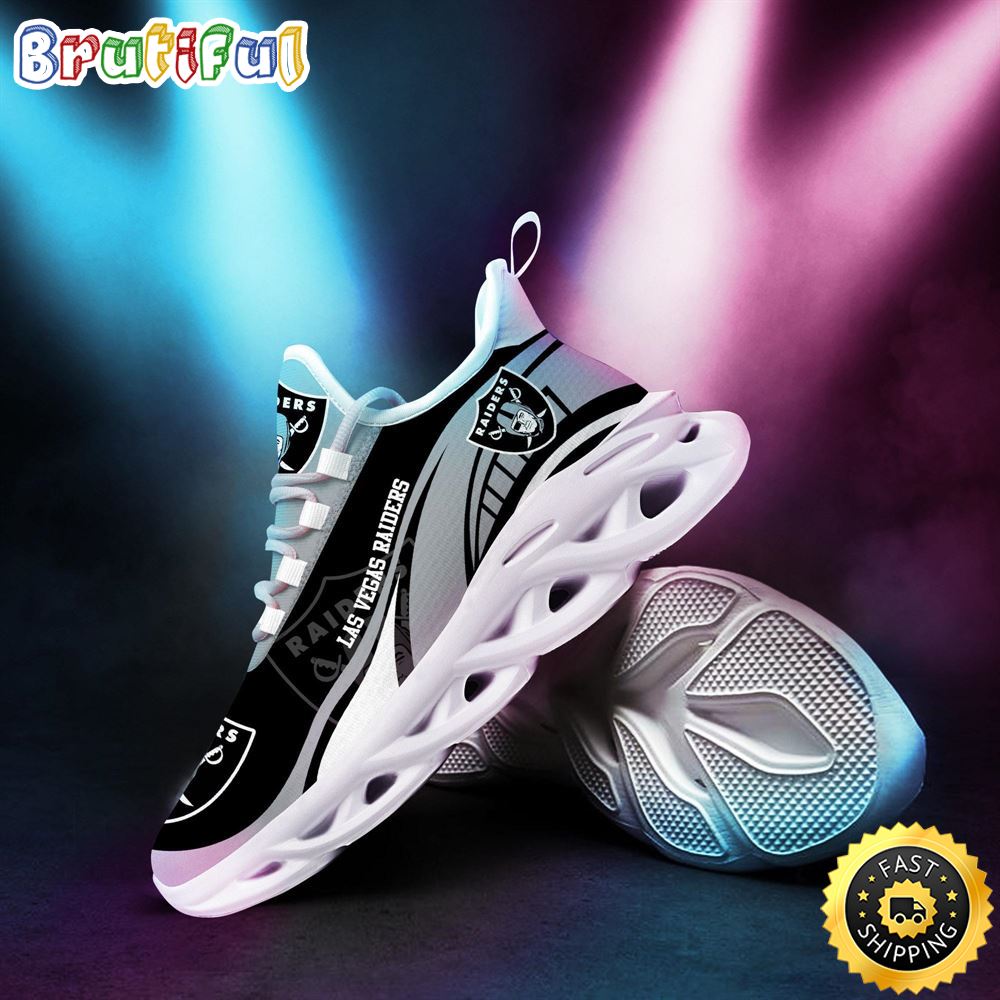 Sportswearmerch Las Vegas Raiders NFL Sneaker Max Soul Shoes Hot Special Gift For Fans For Fan