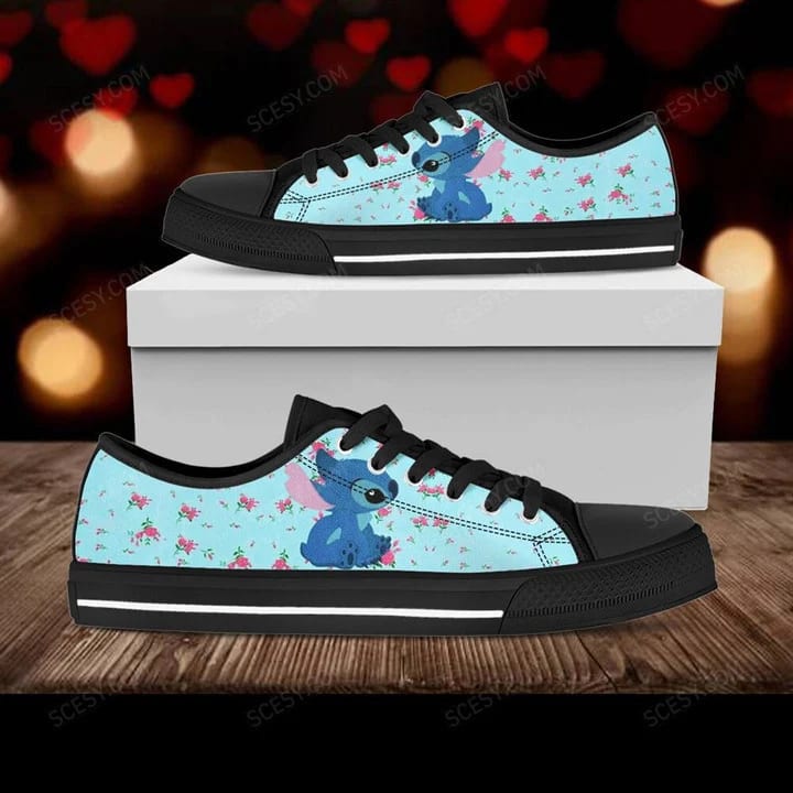 Sportswearmerch Lilo And Stitch Disney Low Top Canvas Sneakers Shoes For Men And Women