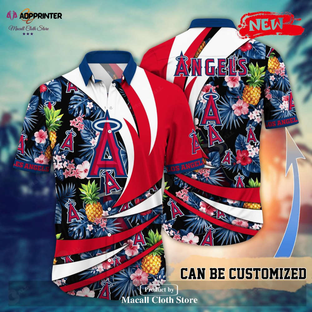 Sportswearmerch Los Angeles Angels MLB Personalized Hawaiian Shirt For Fan