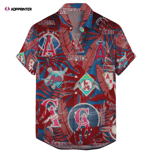 Sportswearmerch Los Angeles Angels MLB Personalized Hawaiian Shirt For Fan