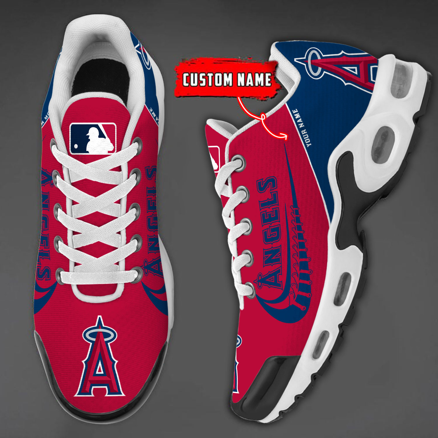 Sportswearmerch Los Angeles Angels MLB TN Shoes Sneakers For Men And Women