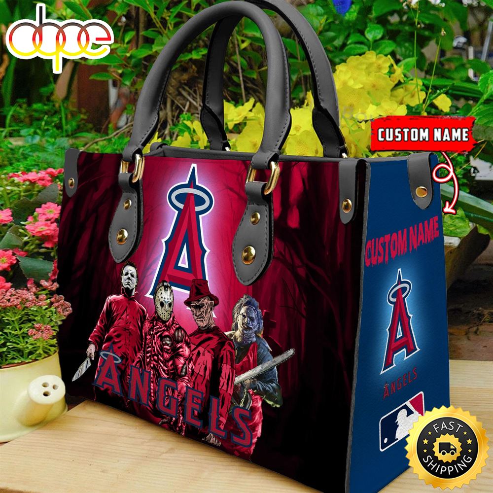 Sportswearmerch Los Angeles Angels MLB Women Leather Hand Bag For Fan