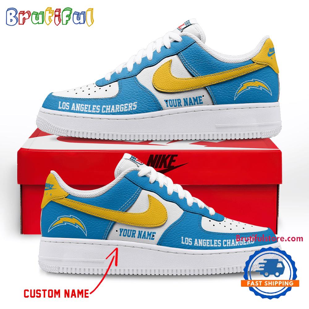 Sportswearmerch Los Angeles Charger NFL Air Low-Top Shoes For Men And Women
