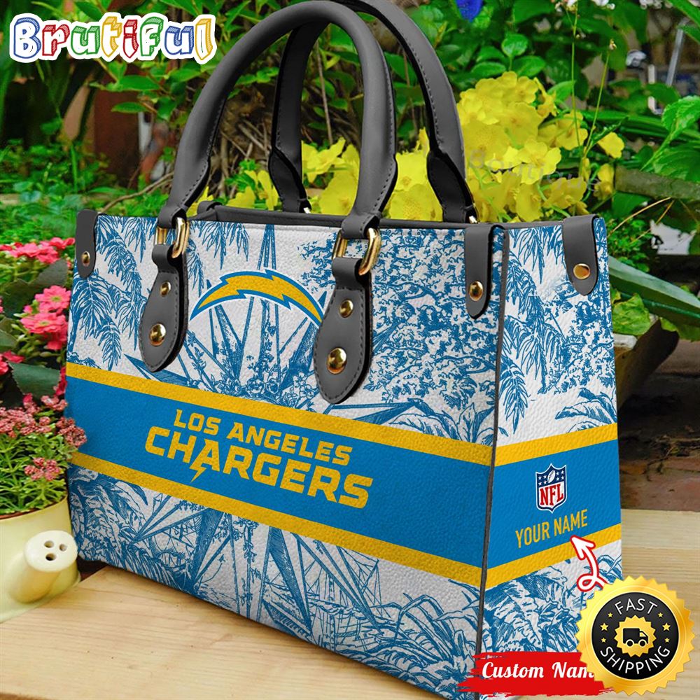 Sportswearmerch Los Angeles Chargers NFL Leather Handbag For Fan