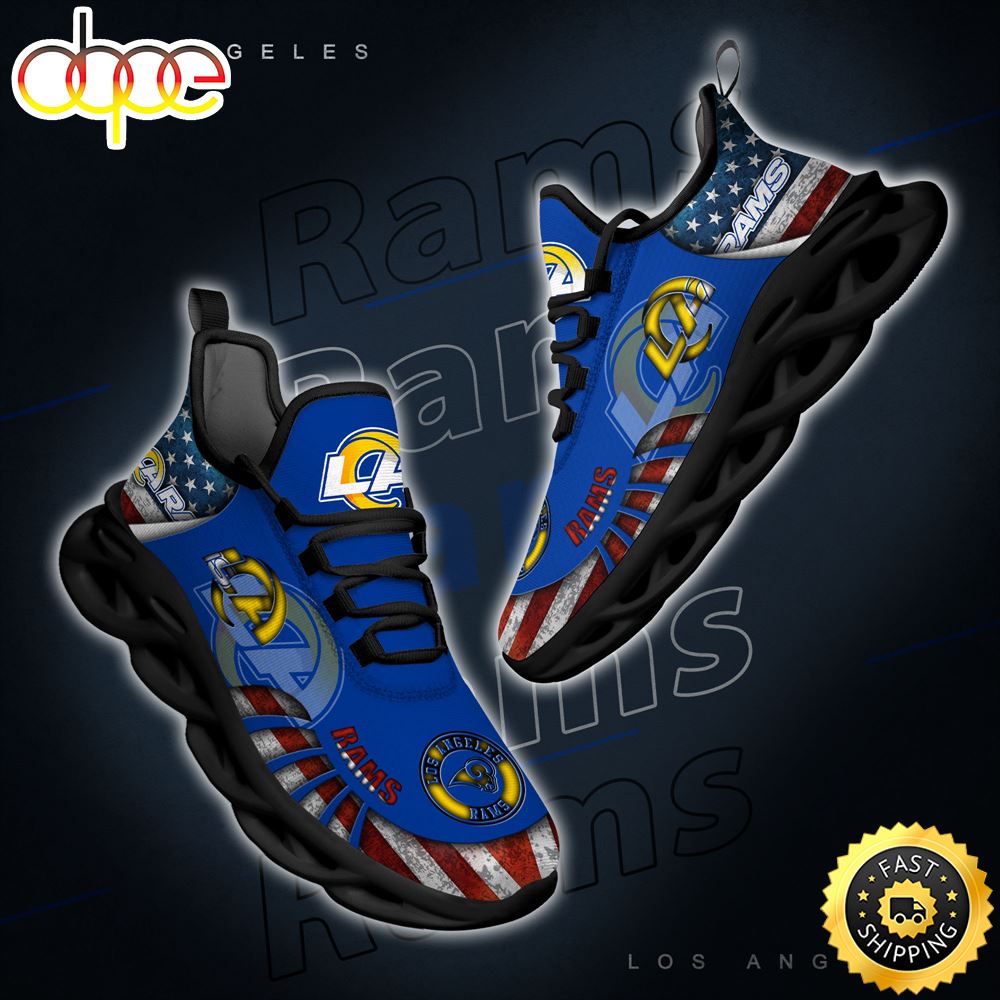 Sportswearmerch Los Angeles Chargers NFL Max Soul Shoes Sneakers For Men And Women