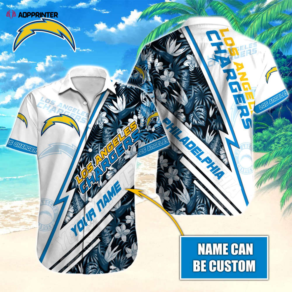 Sportswearmerch Los Angeles Chargers NFL Personalized Hawaiian Shirt For Fan