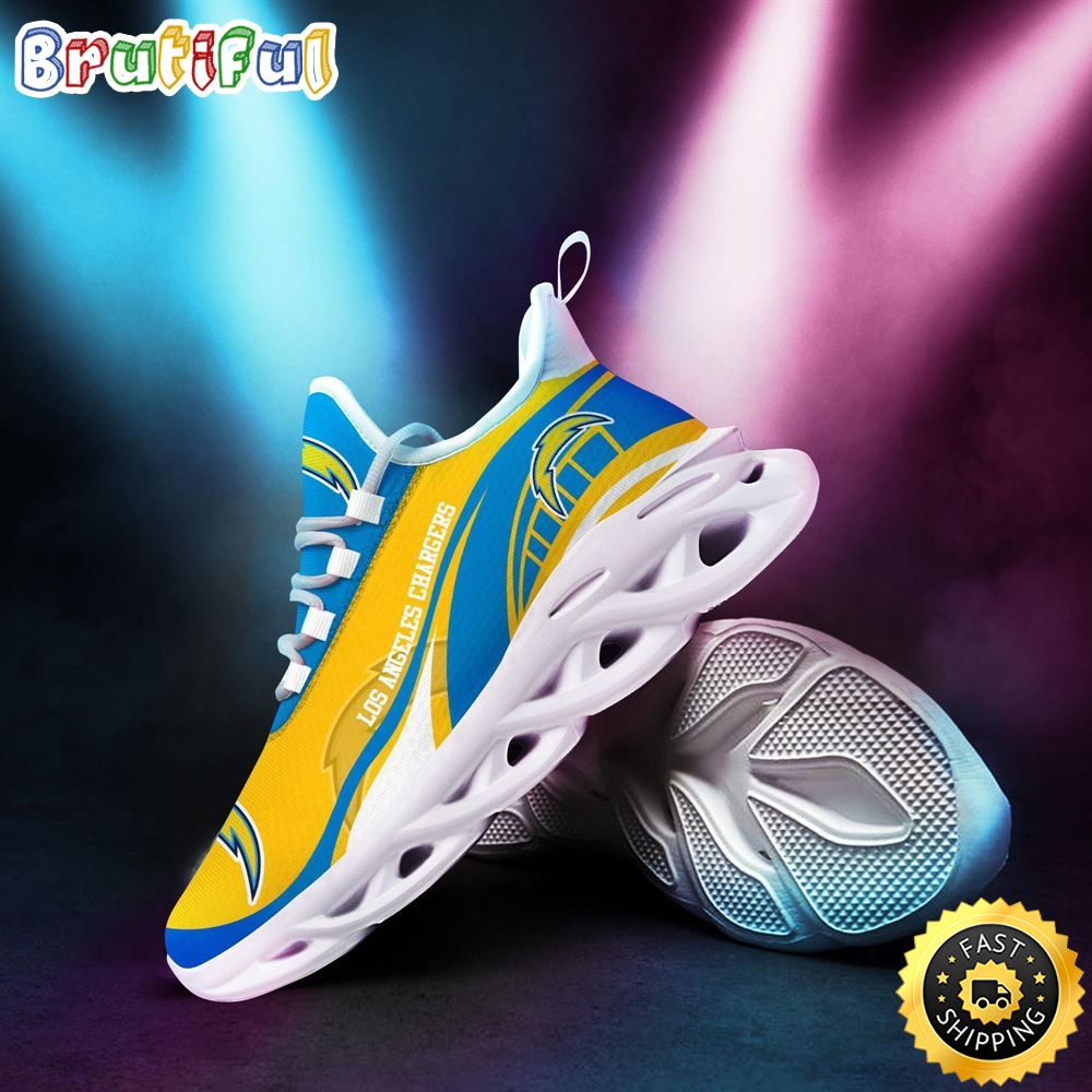 Sportswearmerch Los Angeles Chargers NFL Sneaker Max Soul Shoes Hot Special Gift For Fans For Fan