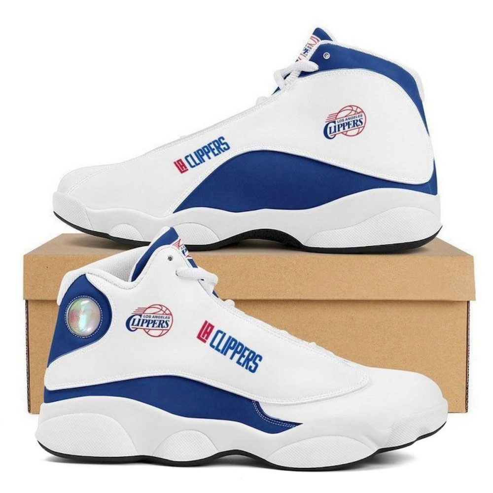 Sportswearmerch Los Angeles Clippers NBA AJ13 Sneakers Shoes For Men And Women