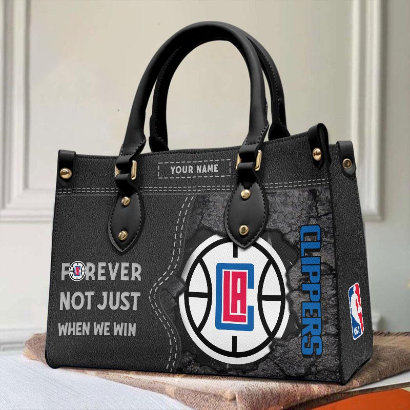 Sportswearmerch Los Angeles Clippers NBA Leather Handbag For Fan