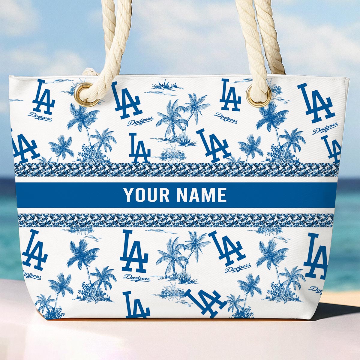 Sportswearmerch Los Angeles Dodgers MLB Beach Bag For Fan