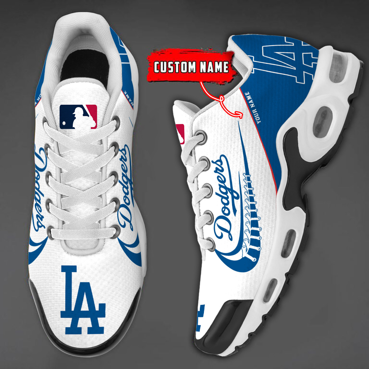 Sportswearmerch Los Angeles Dodgers MLB TN Shoes Sneakers For Men And Women