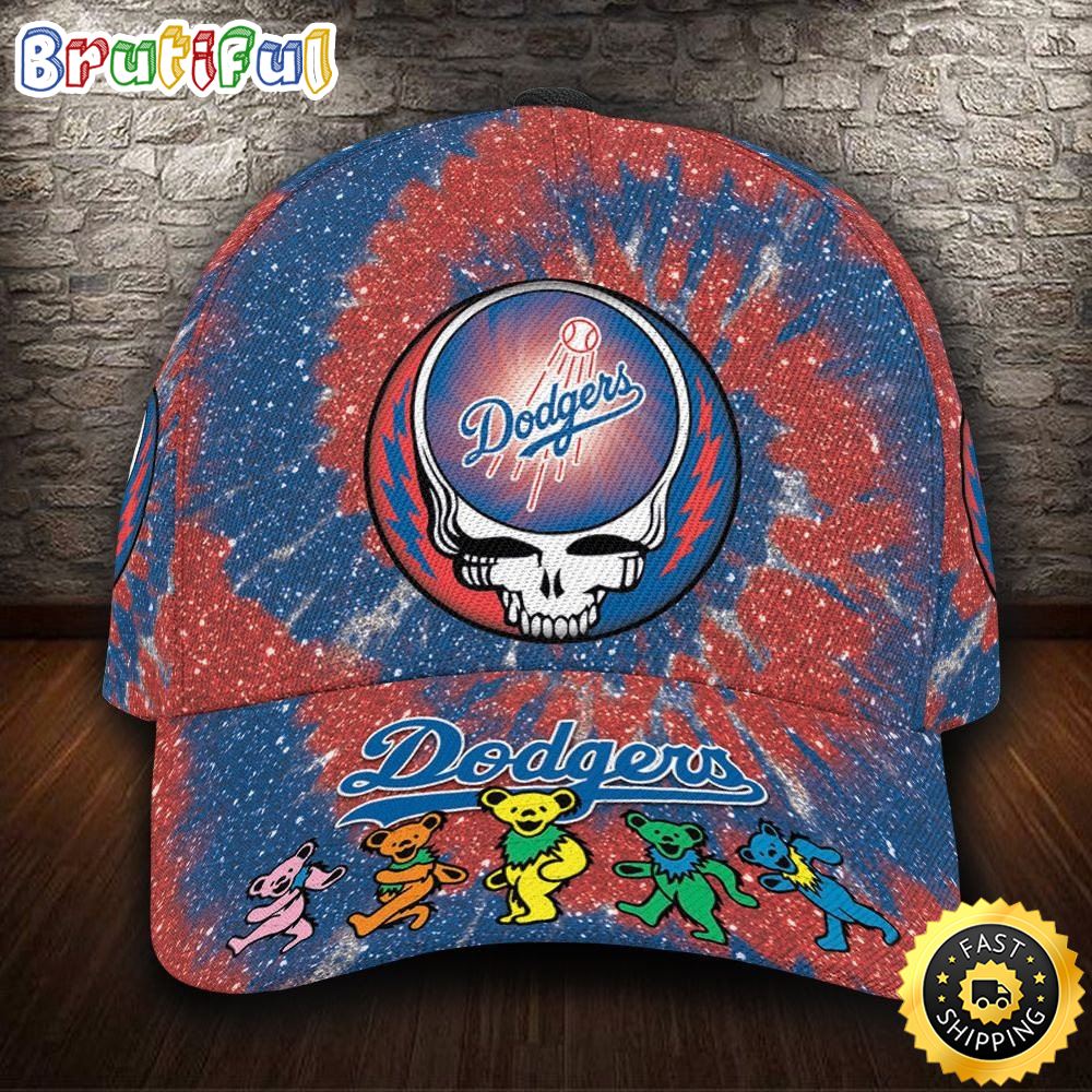 Sportswearmerch Los Angeles Dodgers MLB x Grateful Dead Classic Cap For Fan