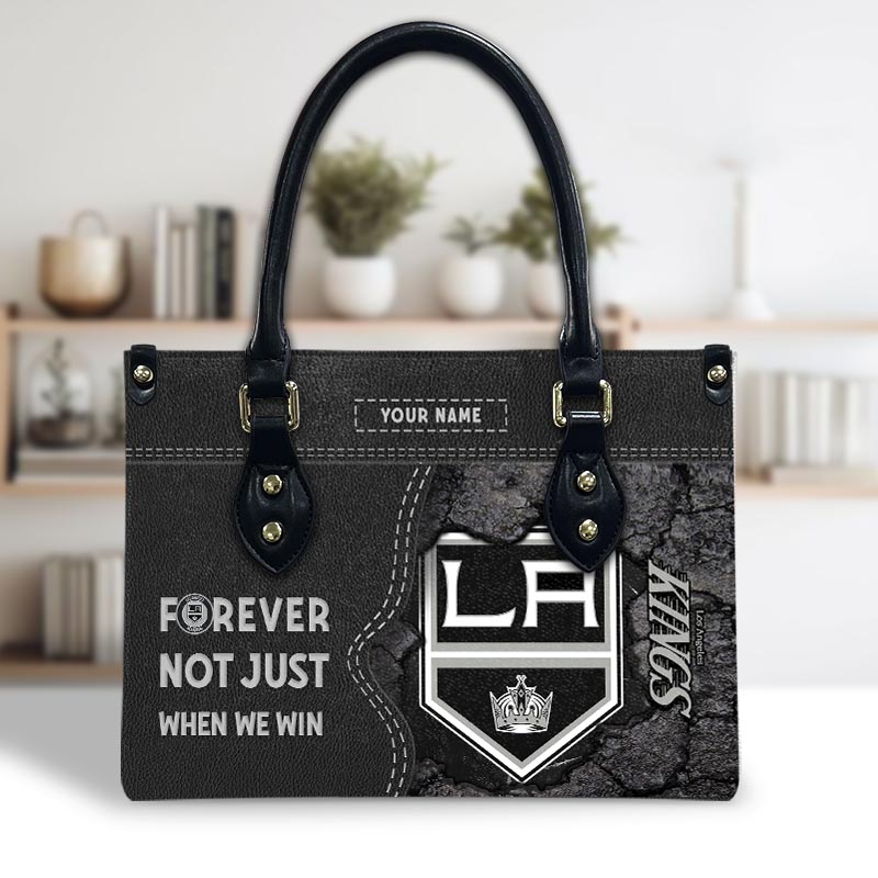 Sportswearmerch Los Angeles Kings NHL Leather Handbag For Fan