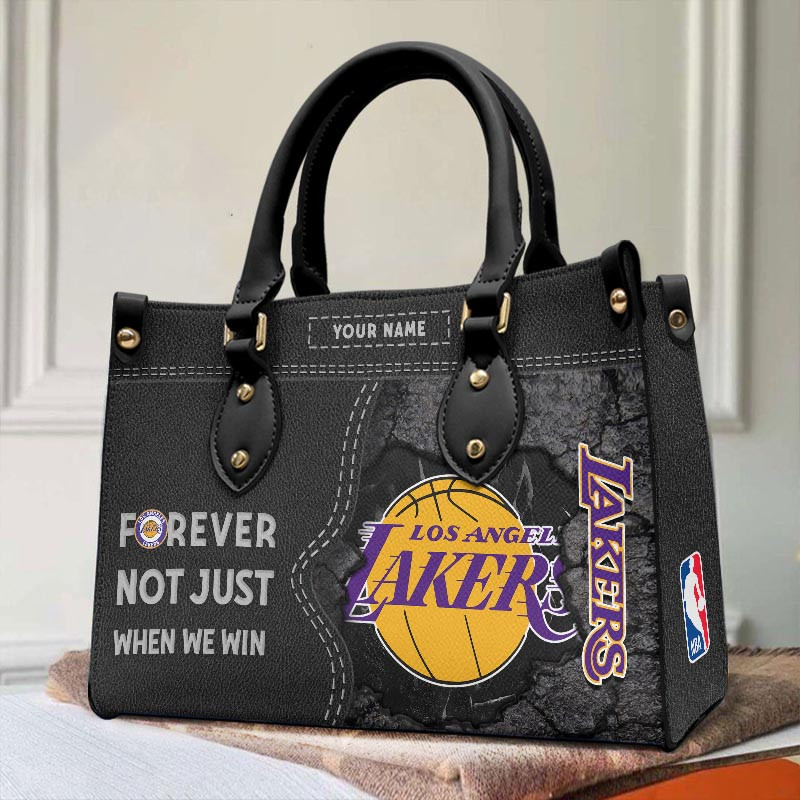 Sportswearmerch Los Angeles Lakers NBA Leather Handbag For Fan