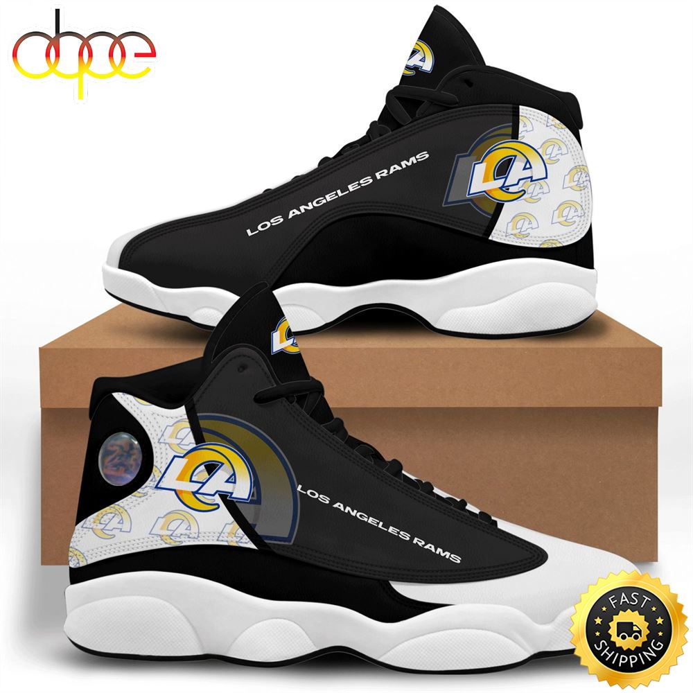 Sportswearmerch Los Angeles Rams NFL AJ13 Sneakers Shoes For Men And Women