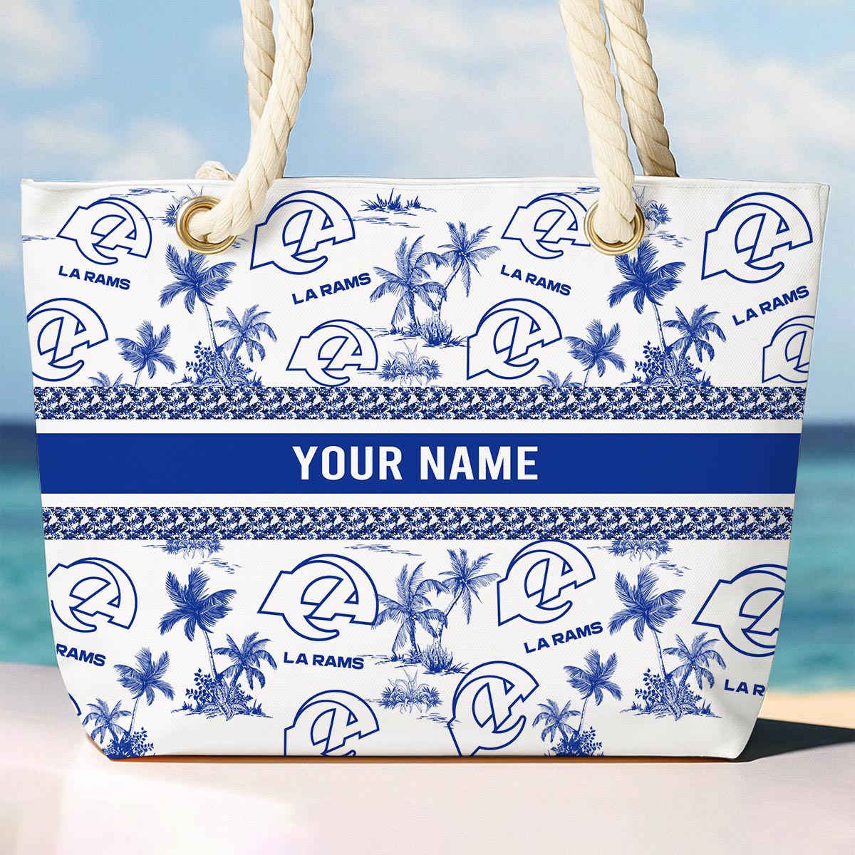 Sportswearmerch Los Angeles Rams NFL Beach Bag For Fan