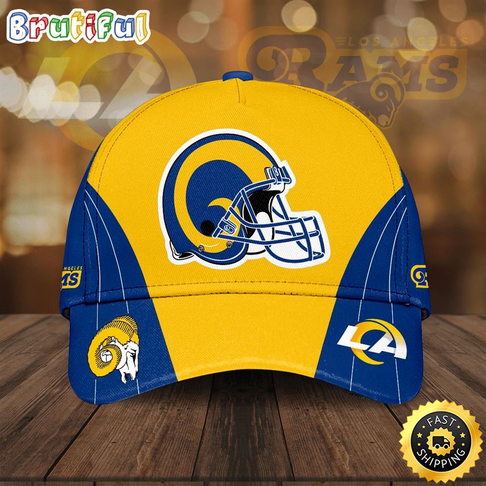 Sportswearmerch Los Angeles Rams NFL Football Logo Classic Cap For Fan