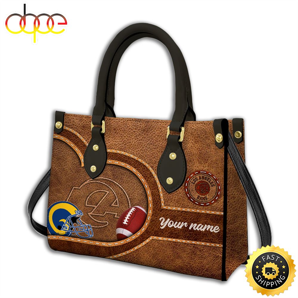 Sportswearmerch Los Angeles Rams NFL Leather Bag For Fan