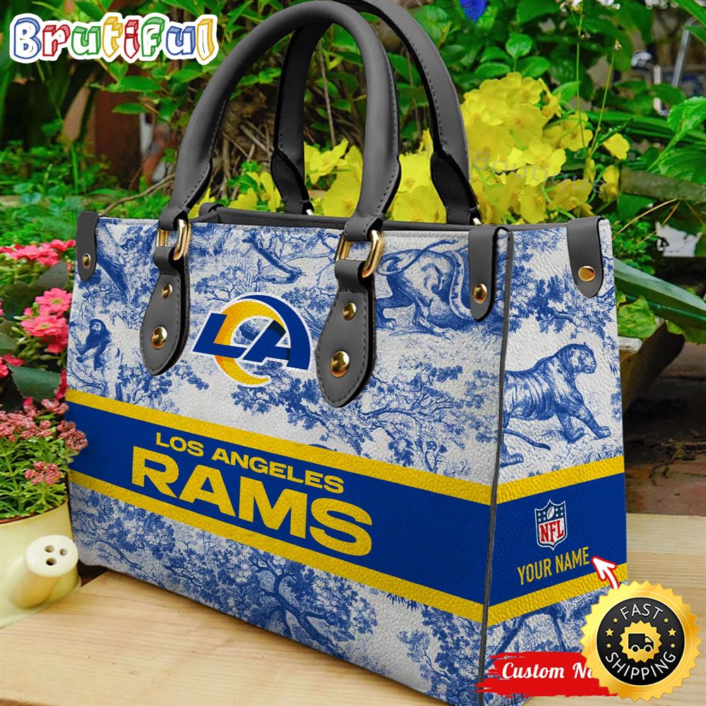 Sportswearmerch Los Angeles Rams NFL Leather Handbag For Fan