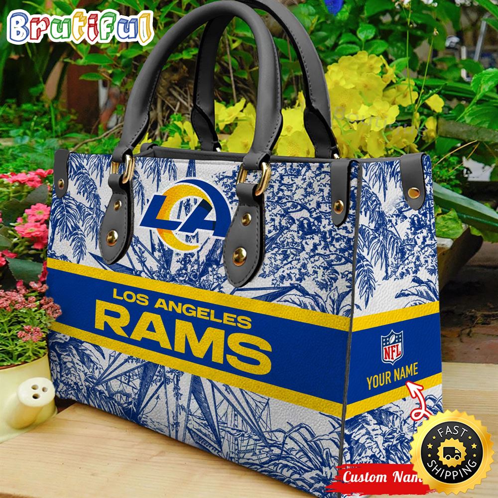 Sportswearmerch Los Angeles Rams NFL Leather Handbag For Fan