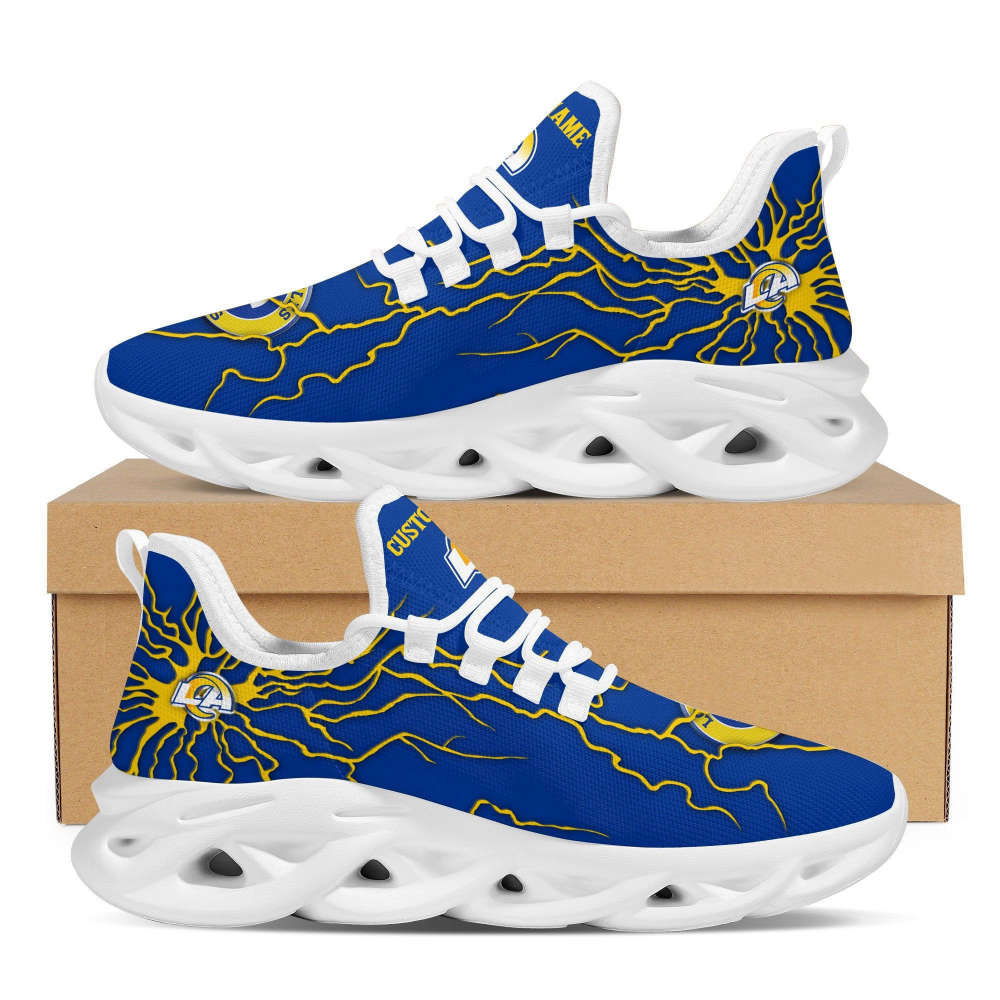 Sportswearmerch Los Angeles Rams NFL Max Soul Shoes Sneakers For Men And Women
