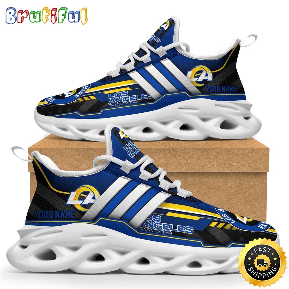 Sportswearmerch Los Angeles Rams NFL Sneaker Max Soul Shoes For Fan